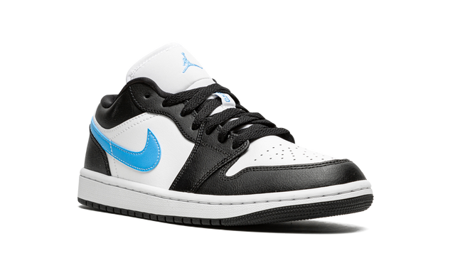 Jordan 1 Low Schwarz University Blau Weiß 