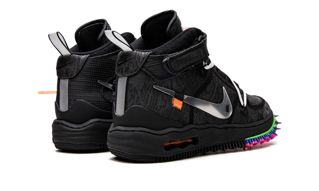 Nike Air Force 1 Mid Off-White Schwarz