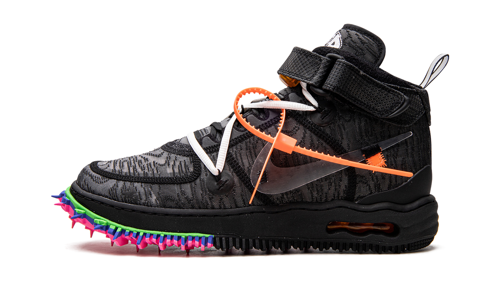 Nike Air Force 1 Mid Off-White Schwarz