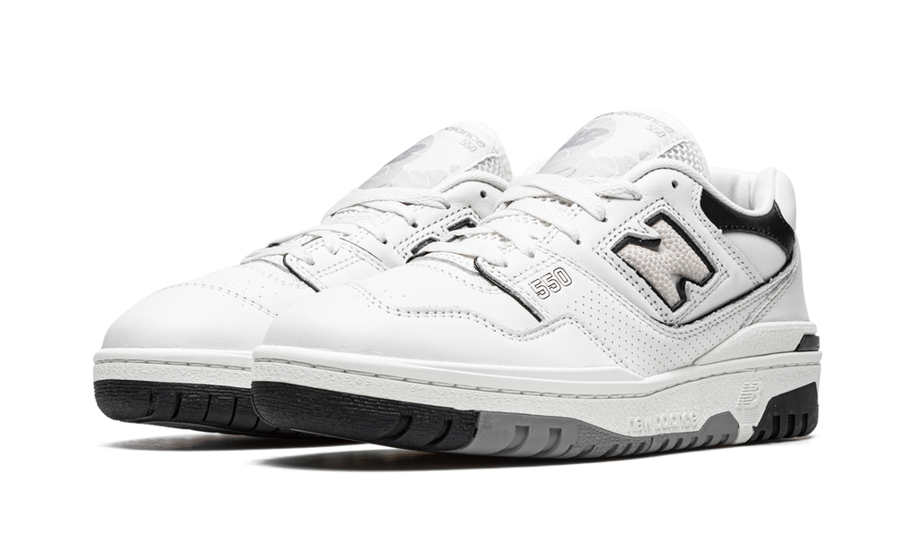 New Balance 550 Weiß Schwarz Regenwolke