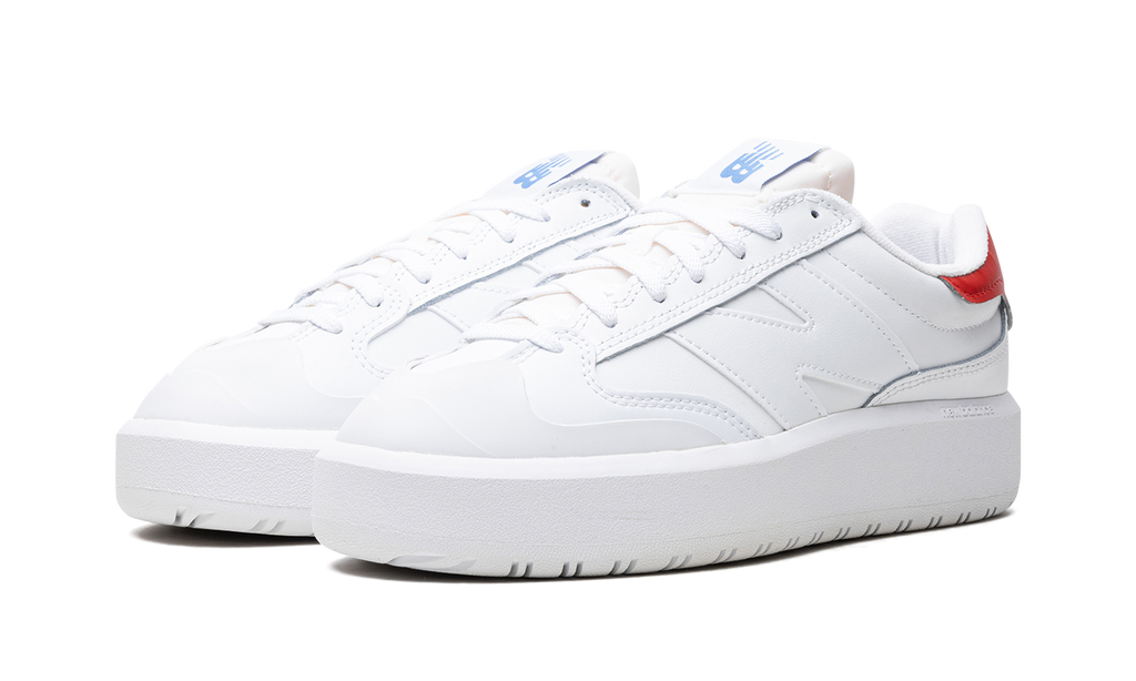 New Balance CT302 Weiß / Echtrot