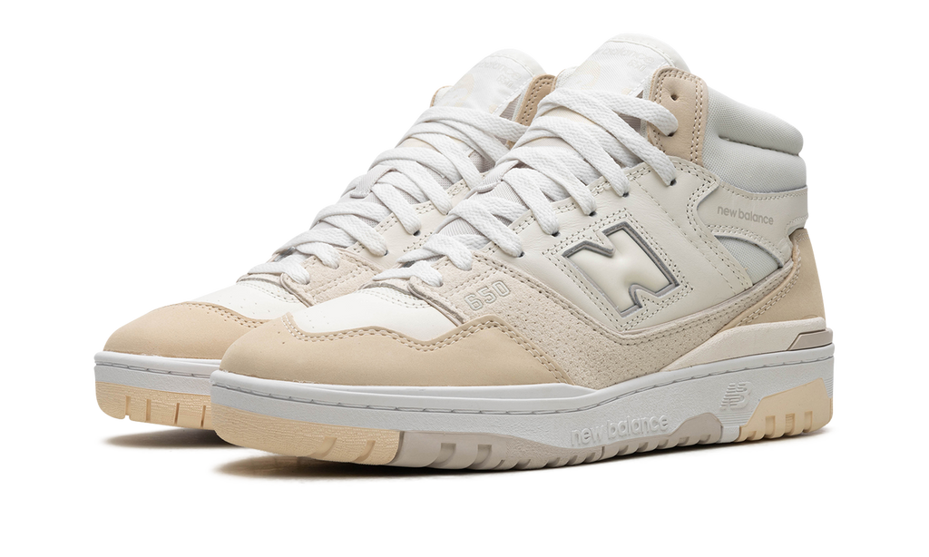 Beige New Balance 650