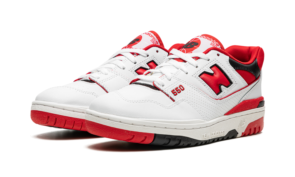 New Balance 550 WEISS ROT
