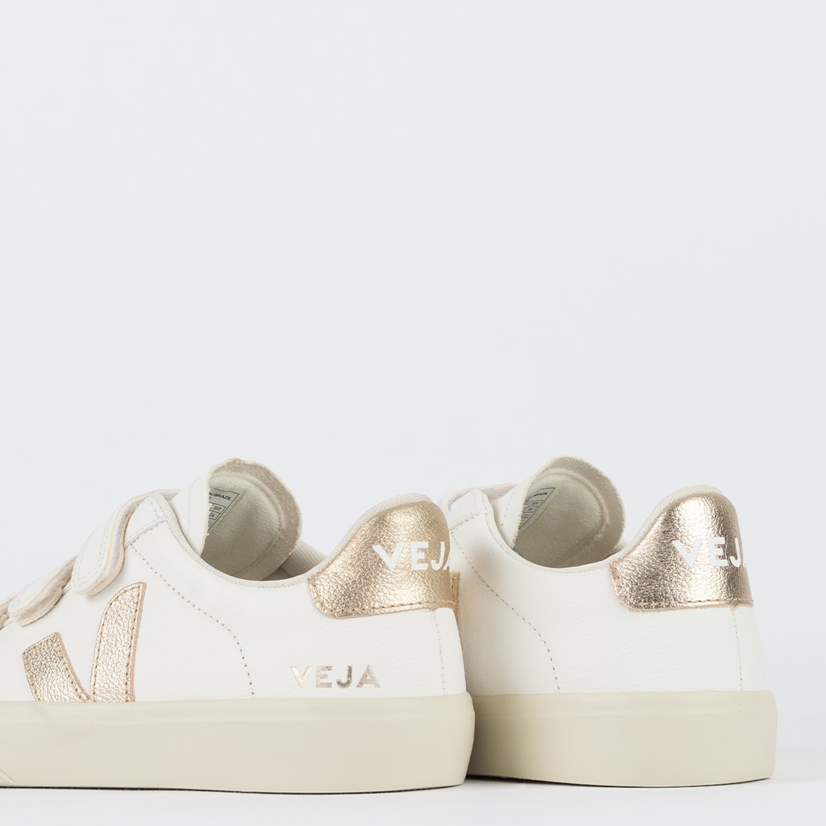 Vert Shoes Chromfreies Leder Extra Weiß Platin
