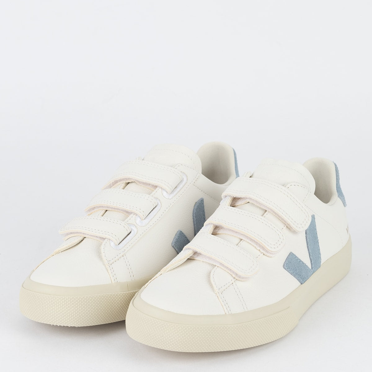 Vert Shoes Logo Chromfreies Leder Extra Weiß Stahl