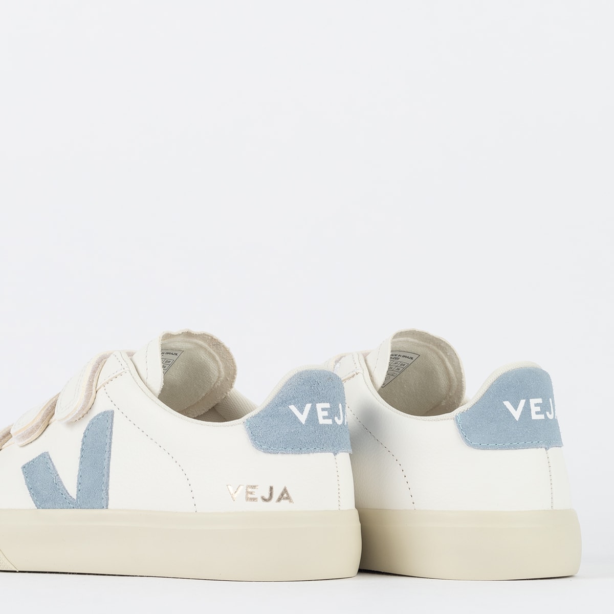 Vert Shoes Logo Chromfreies Leder Extra Weiß Stahl