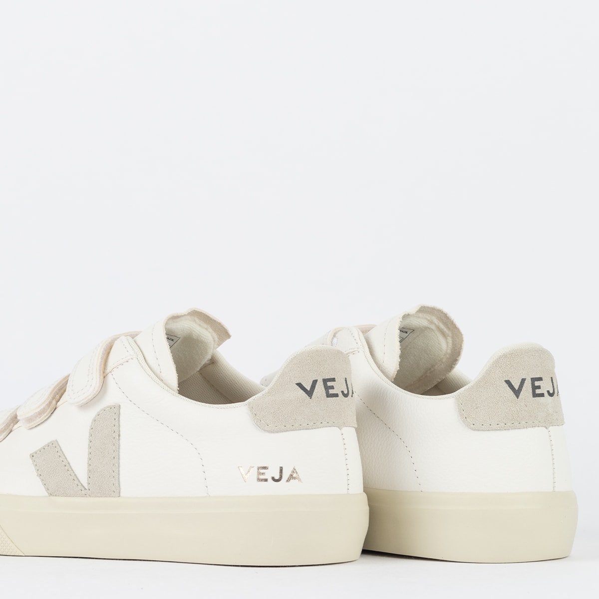 Vert Shoes Chromfreies Leder Extra Weiß Platin