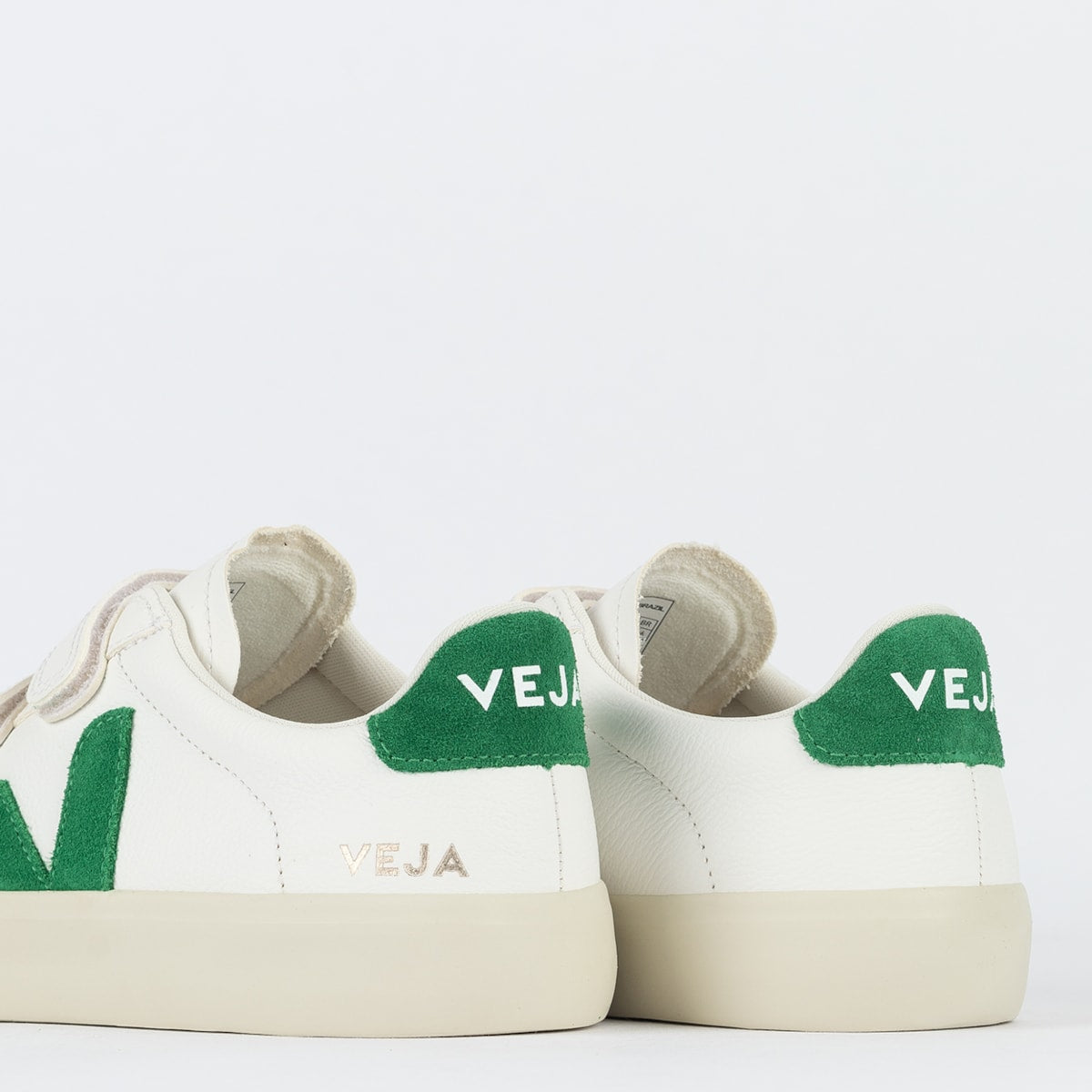 Vert Shoes Logo Chromfreies Leder Extra Weiß 