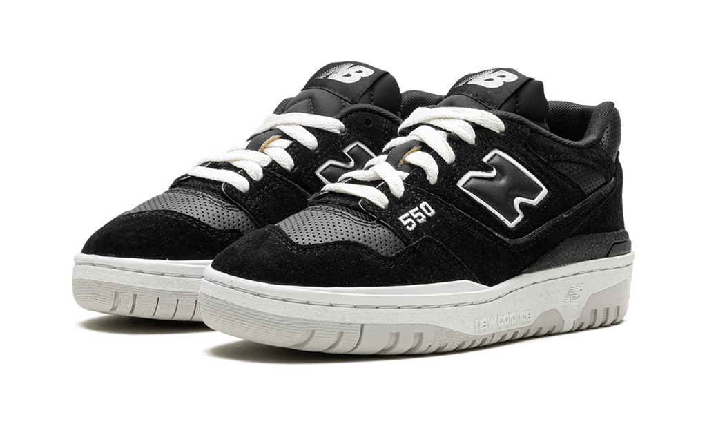 New Balance 550 Schwarzes Wildleder