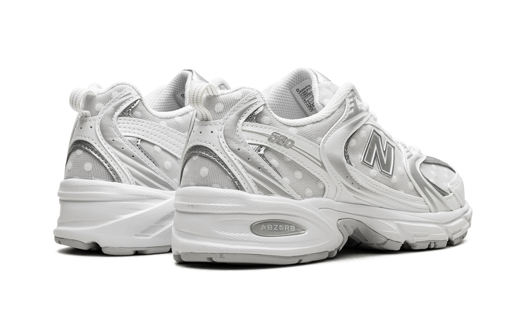 New Balance 530 Silber Metallic Polka Dots
