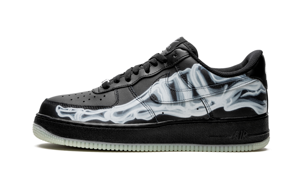 Nike Air Force 1 Schwarzes Skelett