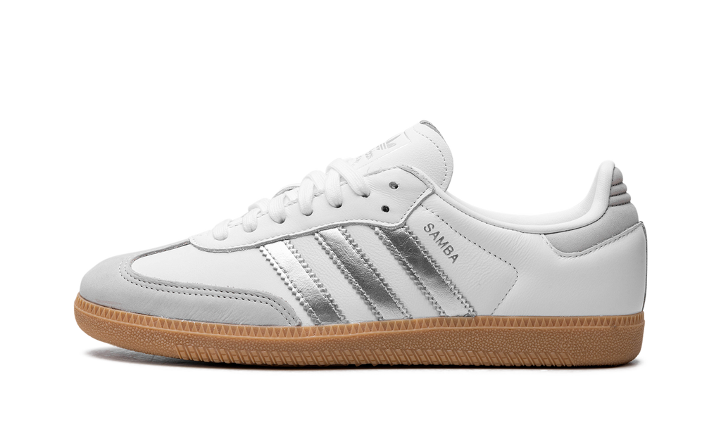 Adidas Samba Weiß Silber Metallic Grau