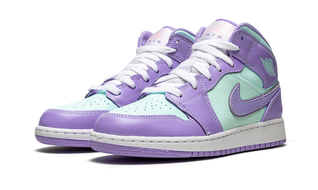 Jordan 1 Mid Lila Aqua 