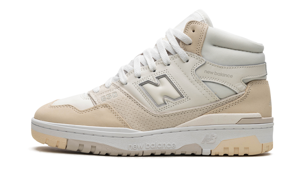 Beige New Balance 650