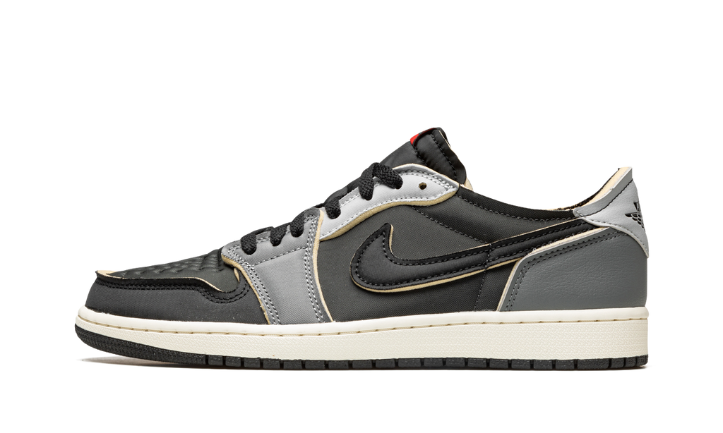 Jordan 1 Low Schwarz Rauchgrau 