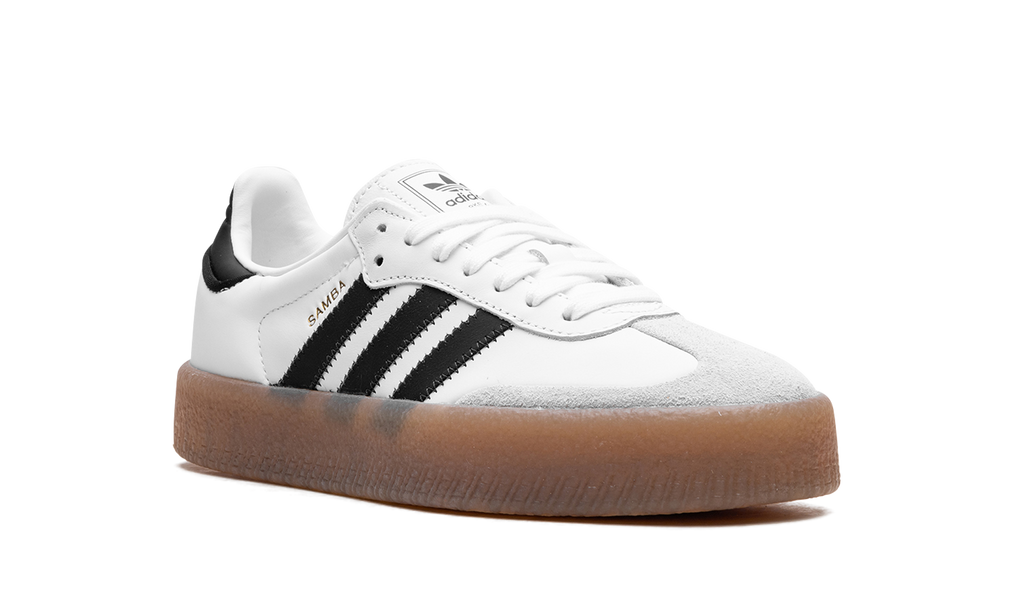 Adidas Sambae Weiß Schwarz Gummi 