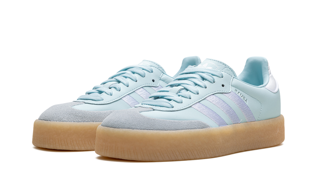 Adidas Sambae Almost Blau Silber Metallic Gum 