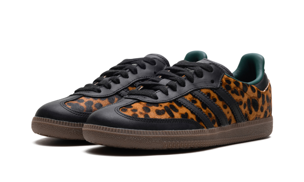 Adidas Samba Samba Leopard Core Schwarz
