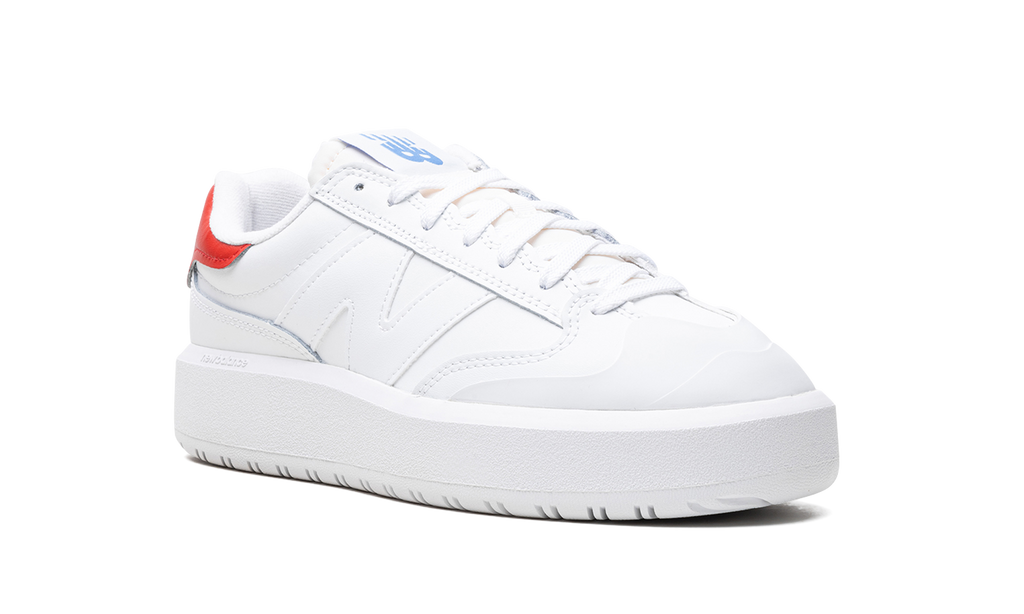 New Balance CT302 Weiß / Echtrot