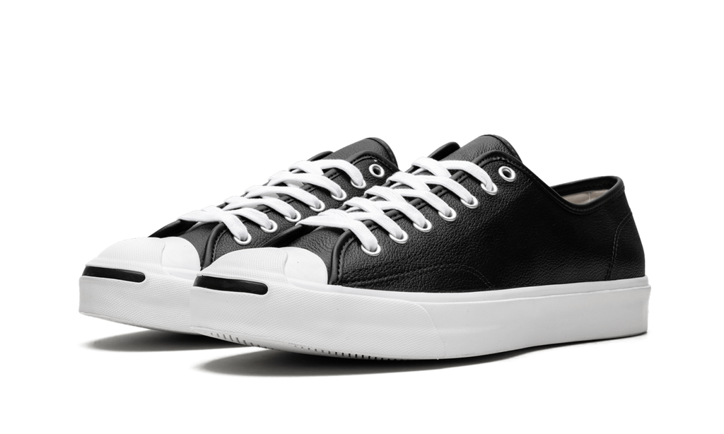 Converse Mehr Converse Jack Purcell Ox Schwarzes Leder