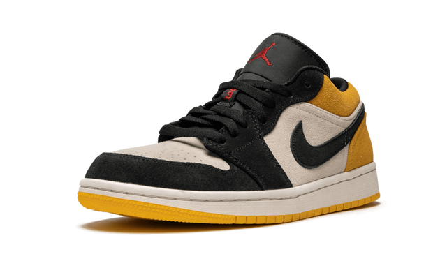 Jordan 1 Low University Gold Schwarz 