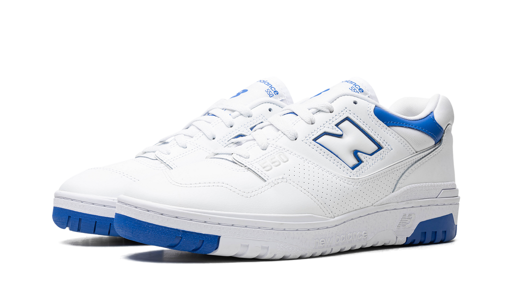New Balance 550 Weiß Kobaltblau
