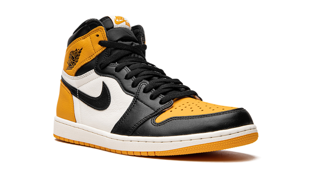 Jordan 1 Retro High Taxi Gelbe Zehenpartie