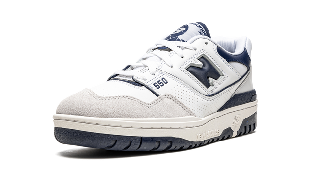 New Balance 550 Weiß Marineblau