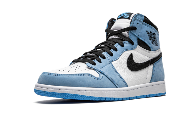 Jordan 1 Retro High Weiß Universität Blau Schwarz