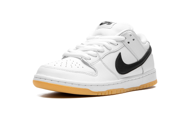 Nike SB Dunk Low Orange White Label Schwarz