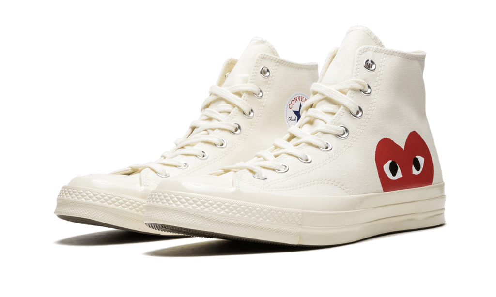 Converse Chuck Taylor All Star 70 Hi Comme des Garçons Play Weiß