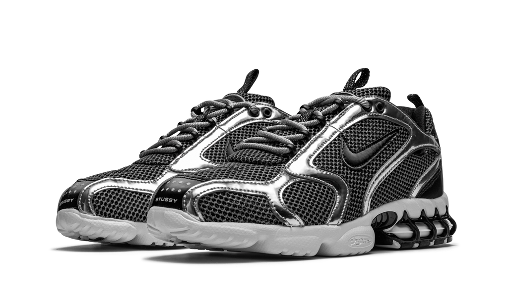 NIKE x STUSSY – Air Zoom Spiridon Cage 2 „Pure Platinum“
