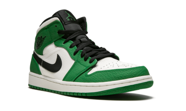 Jordan 1 Mid Kieferngrün
