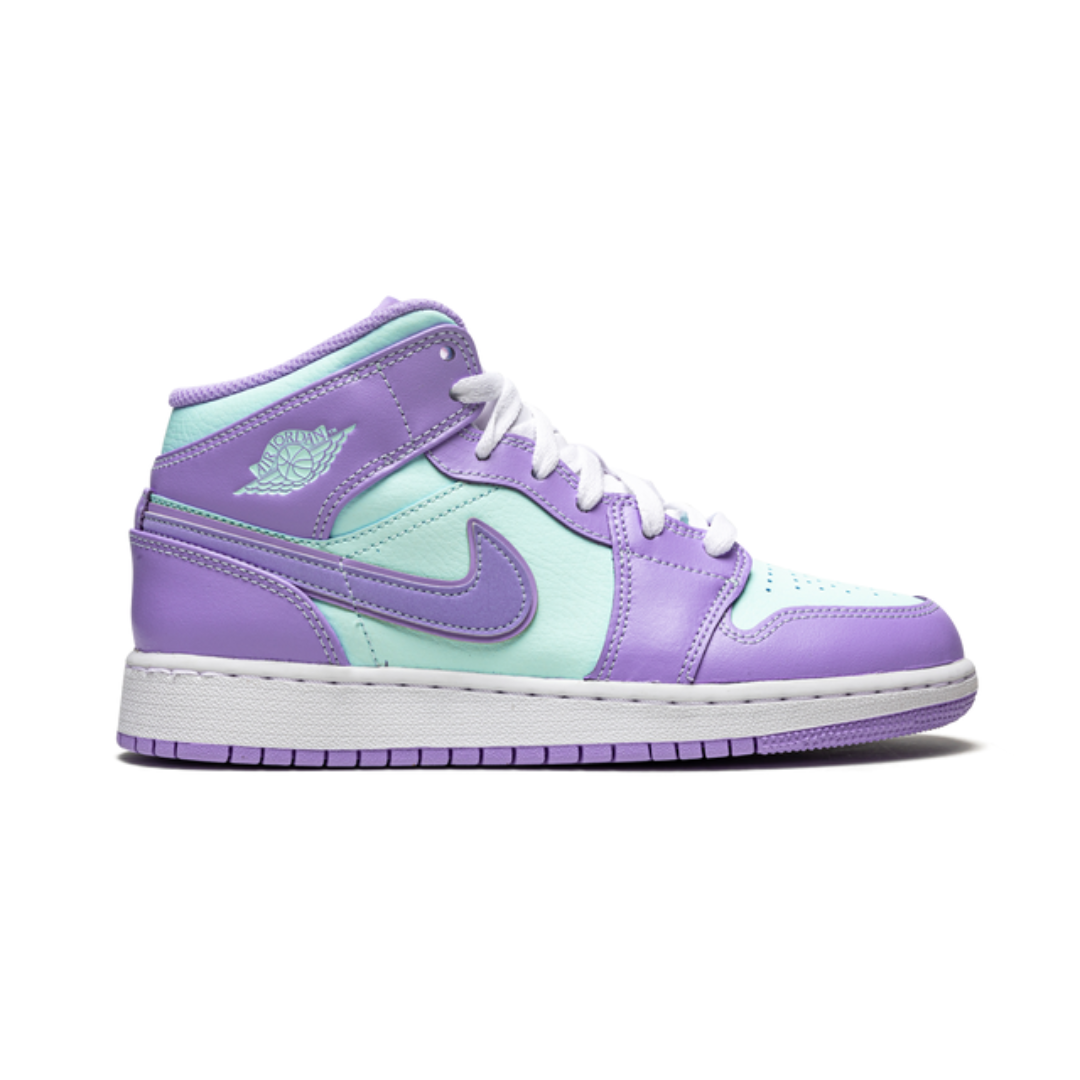 Jordan 1 Mid Lila Aqua 