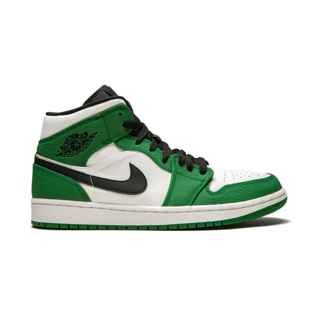 Jordan 1 Mid Kieferngrün