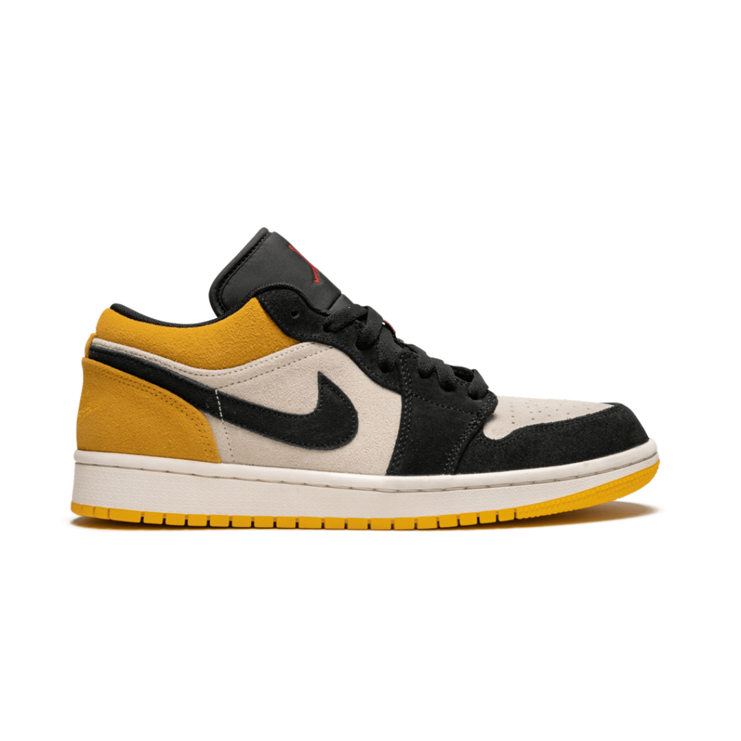 Jordan 1 Low University Gold Schwarz 