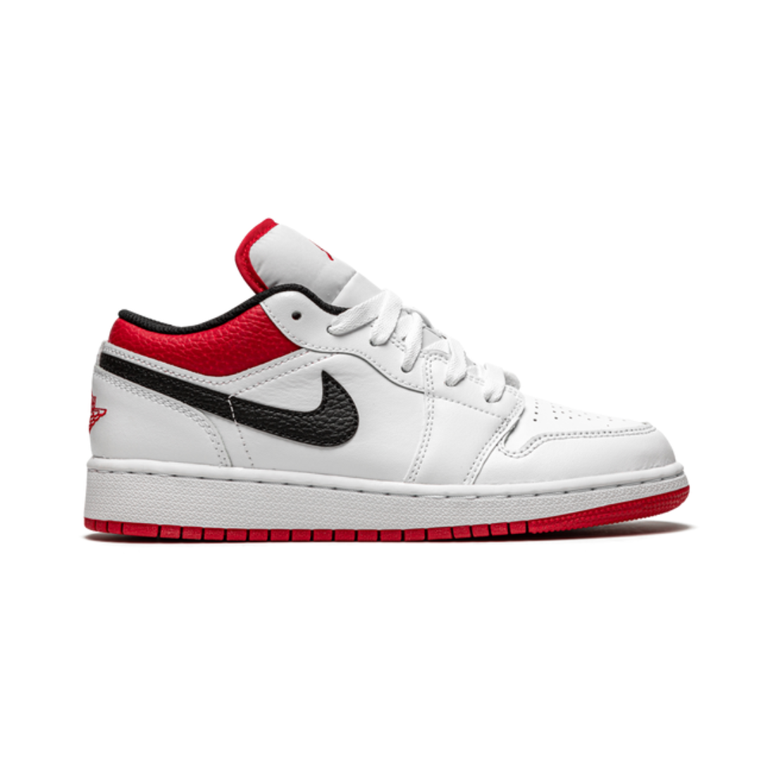 Jordan 1 Low Weiß Gym Rot 