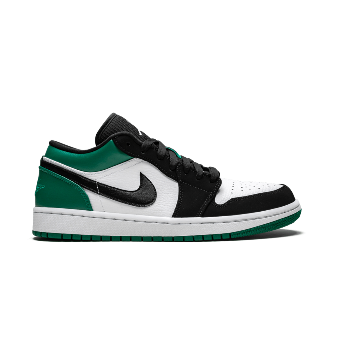 Jordan 1 Low Weiß Schwarz Mystic Grün 