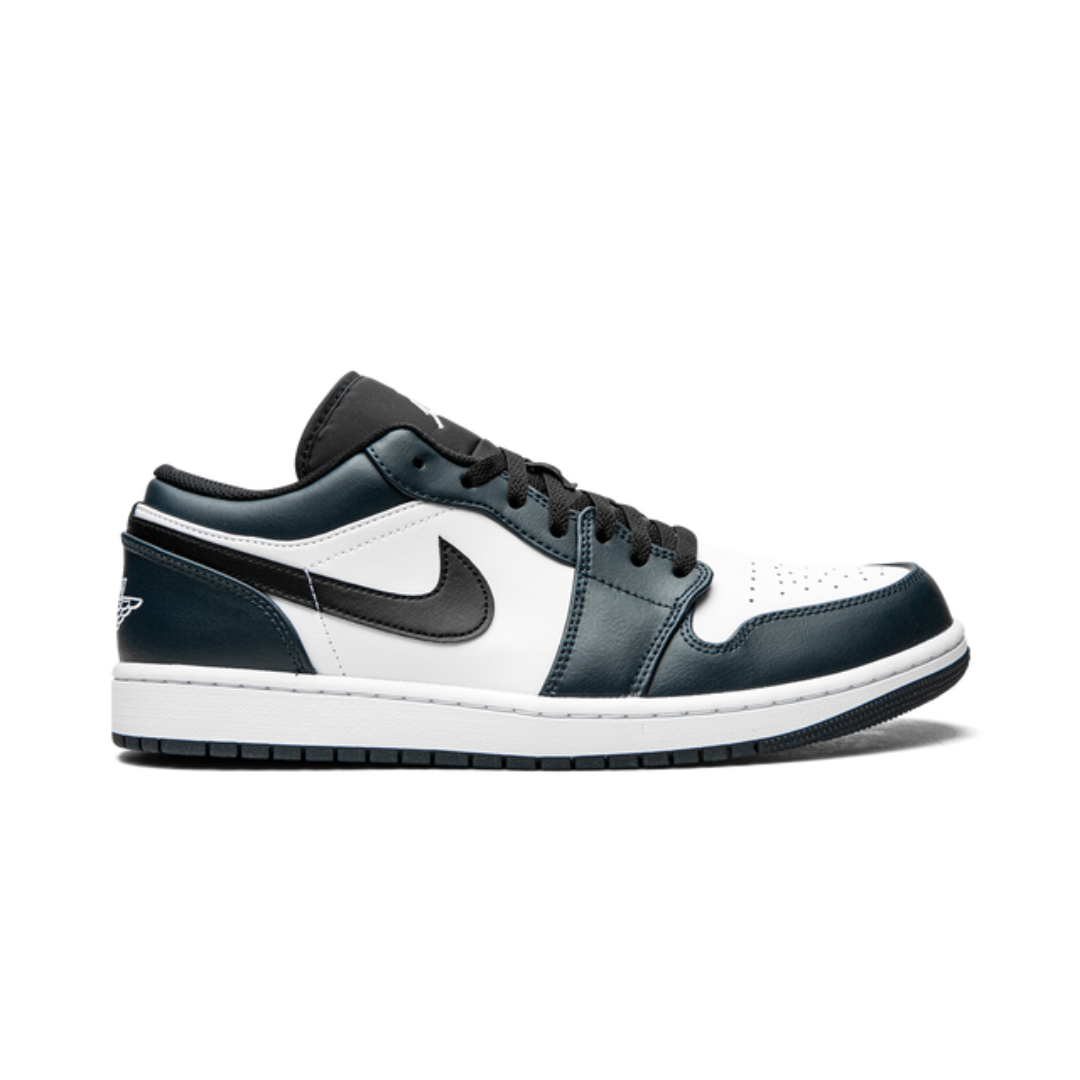 Jordan 1 Low Dunkelblaugrün 