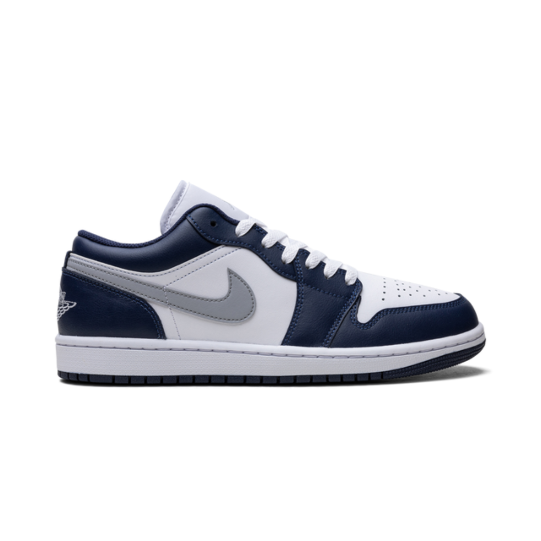 Jordan 1 Low Wolf Grau Mitternachtsmarine
