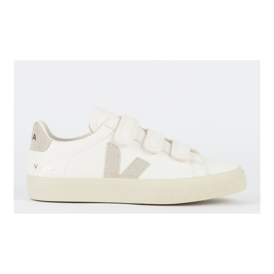 Vert Shoes Chromfreies Leder Extra Weiß Platin