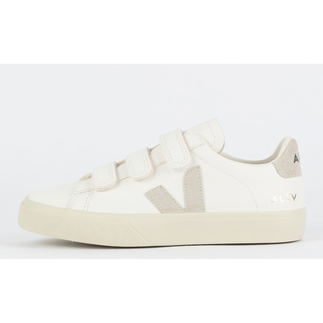 Vert Shoes Chromfreies Leder Extra Weiß Platin