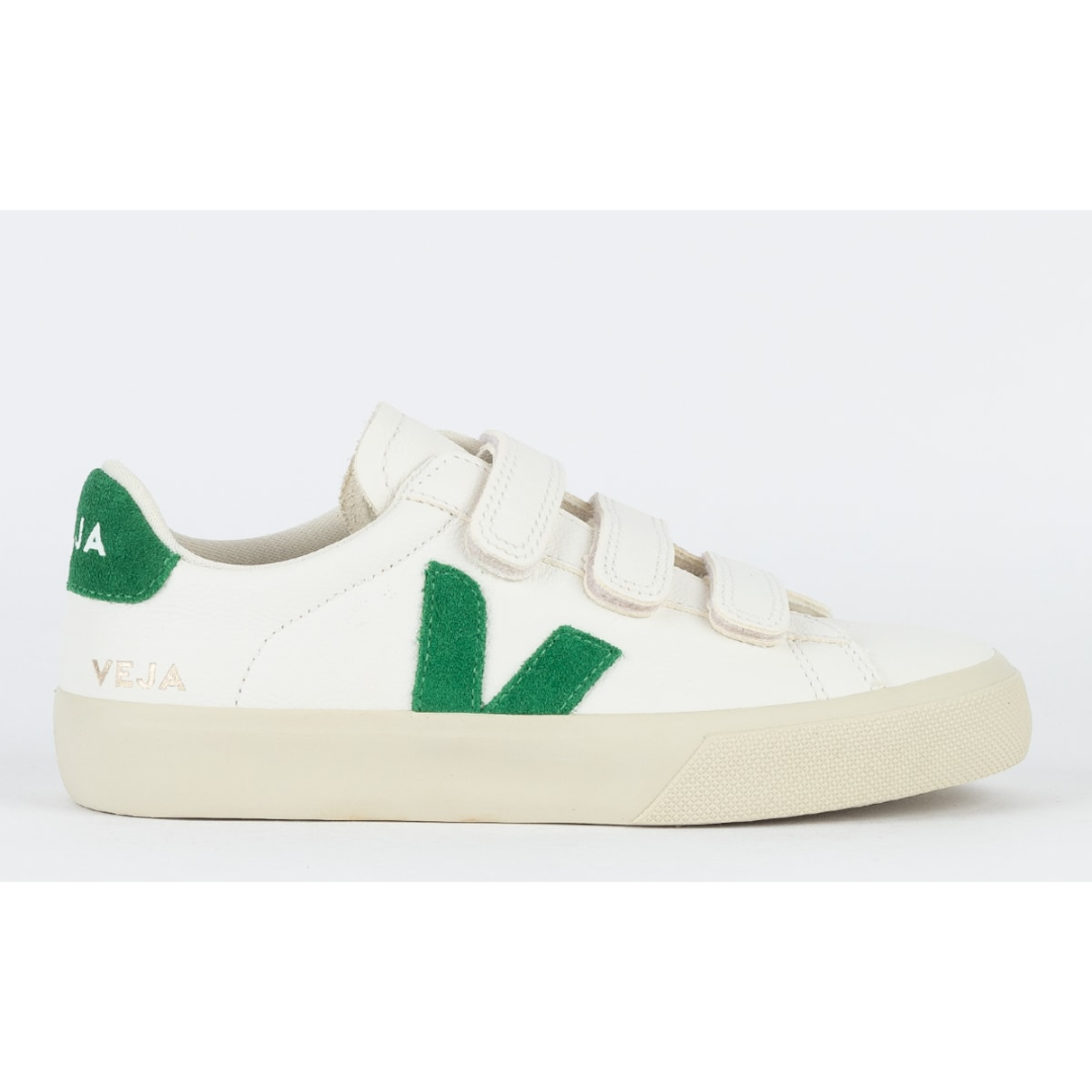 Vert Shoes Logo Chromfreies Leder Extra Weiß 