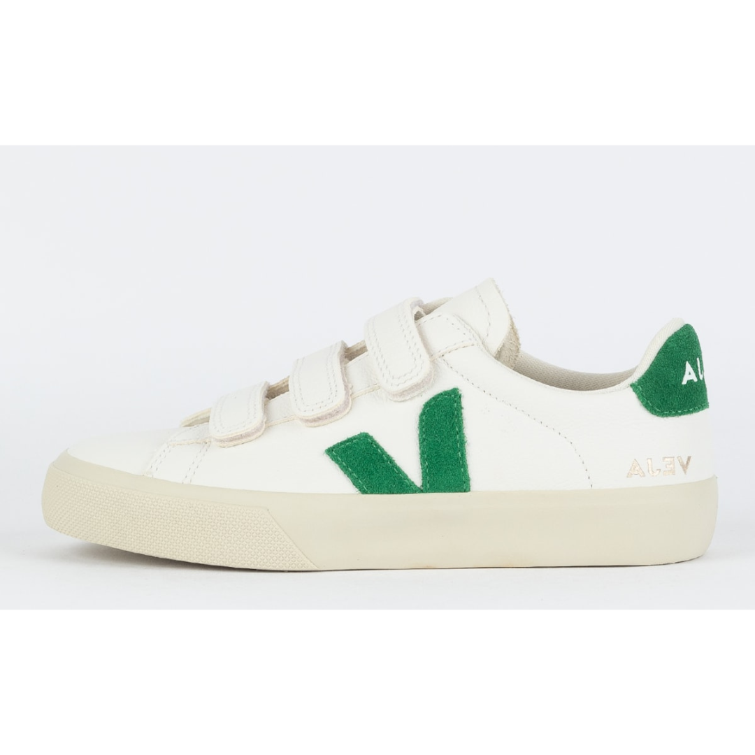 Vert Shoes Logo Chromfreies Leder Extra Weiß 