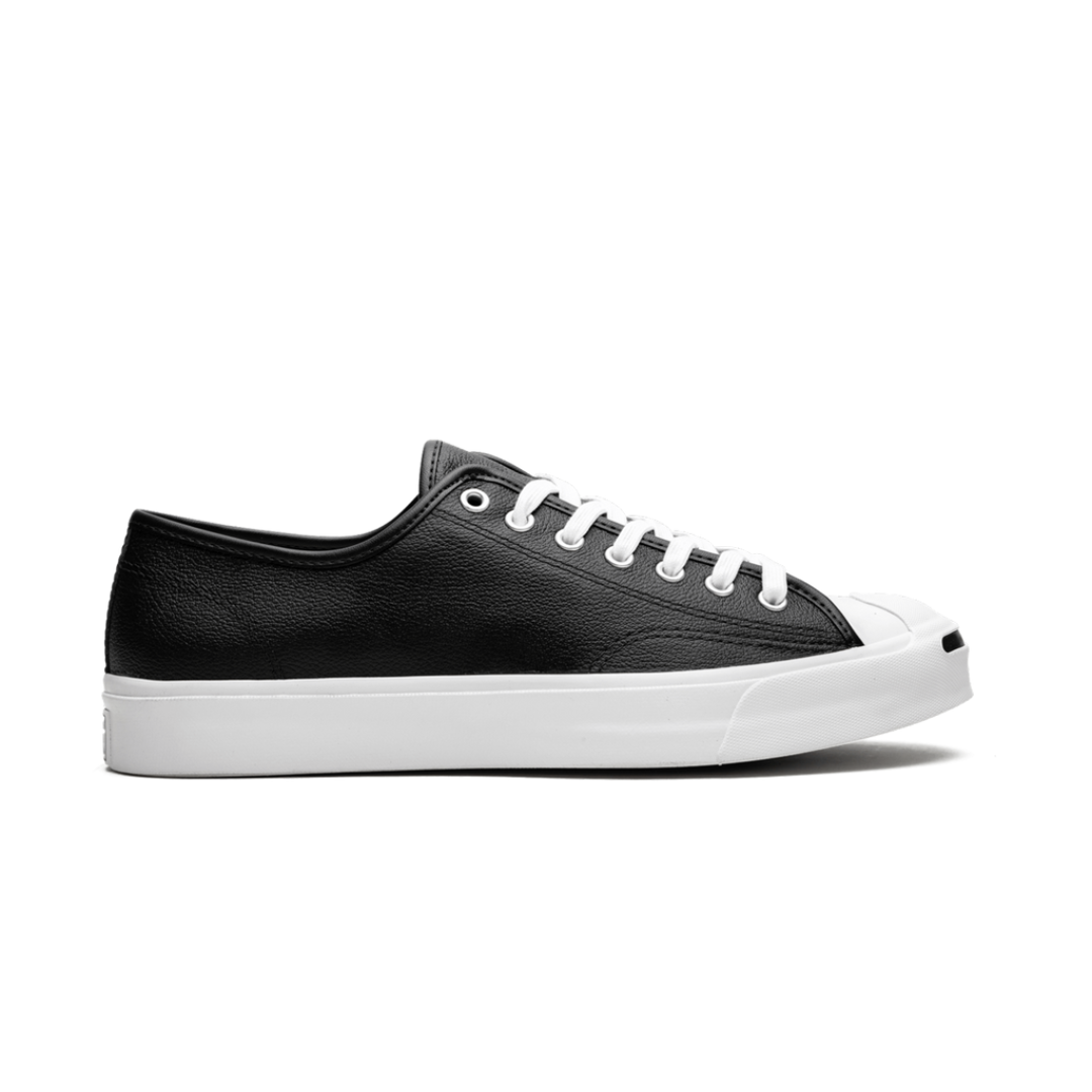 Converse Mehr Converse Jack Purcell Ox Schwarzes Leder