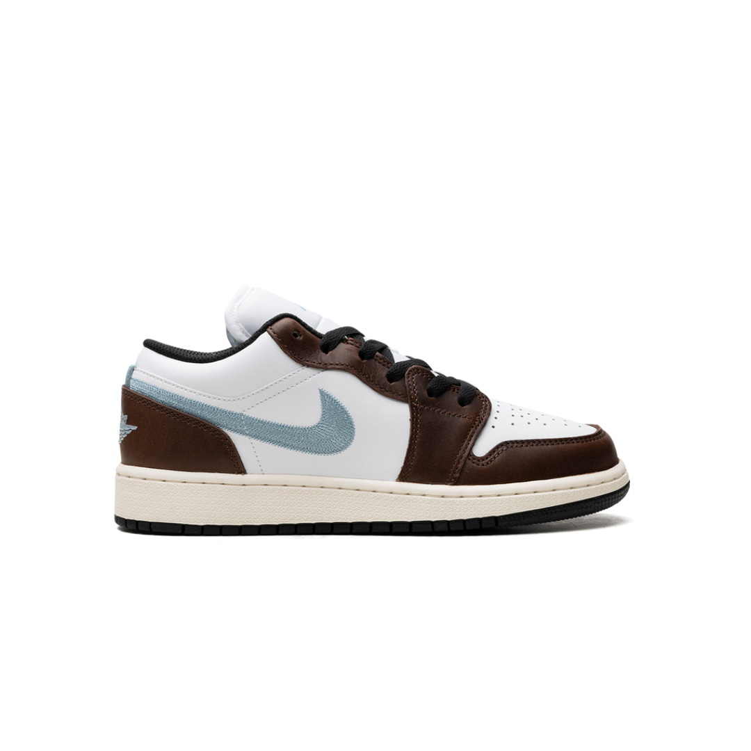 Jordan 1 Low Braun Blau Grau