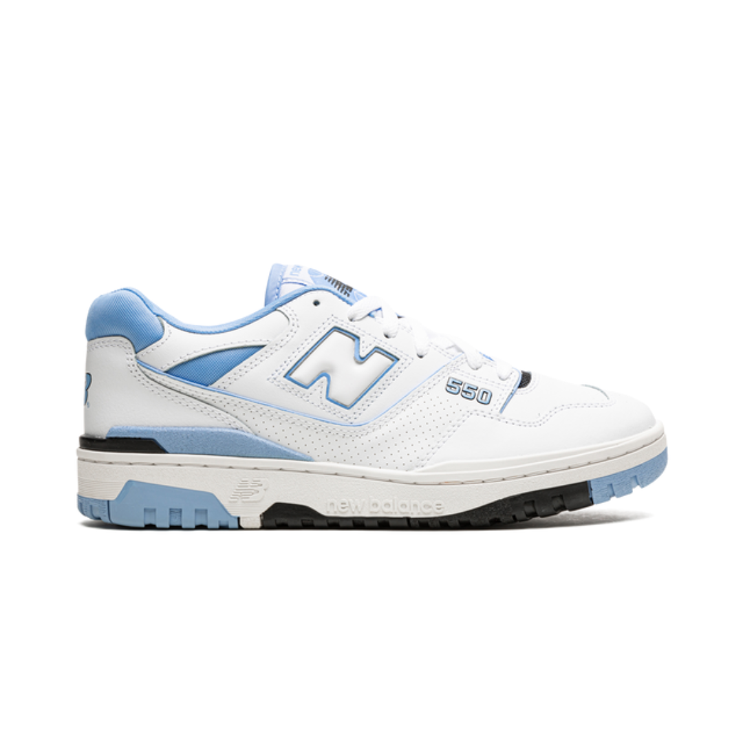 New Balance 550 Weiß Carolina Blau