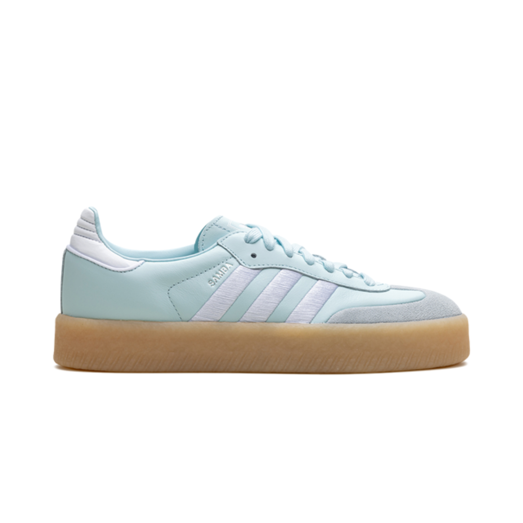 Adidas Sambae Almost Blau Silber Metallic Gum 