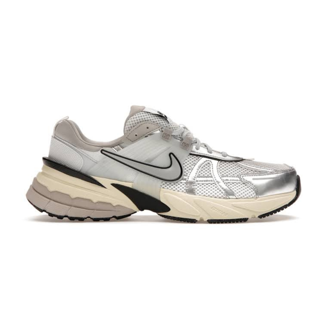 Nike Summit White and Metallic Silver 