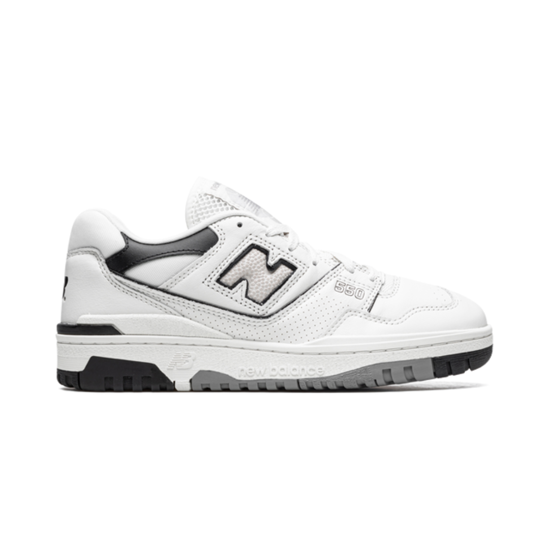 New Balance 550 Weiß Schwarz Regenwolke